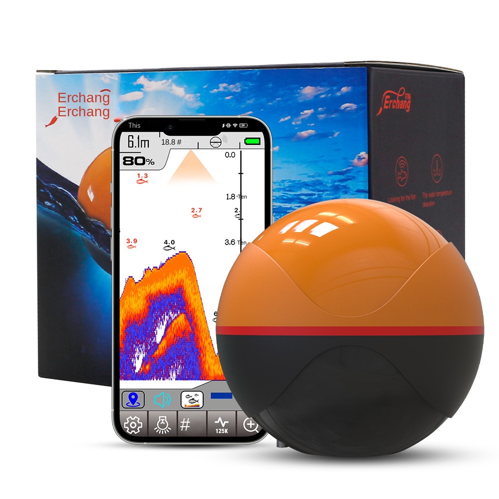 new Dual-Frequency Smart WiFi  - огляд і ціна Fish Finder Battery