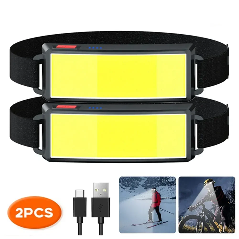 COB Portable LED Headlights Ou - огляд і ціна Fish Finder Battery