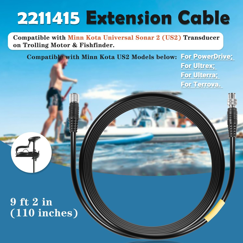 1852068 MKR-US2-8 7-Pin Adapte - огляд і ціна Fish Finder Transducer