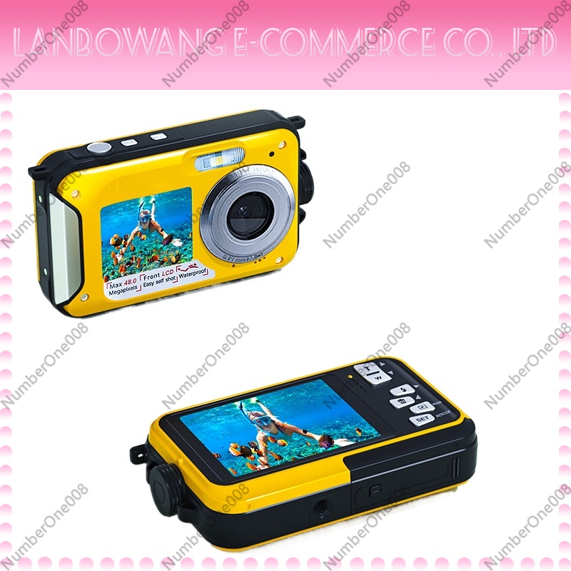Dual Screen Waterproof Action  - огляд і ціна Underwater Camera