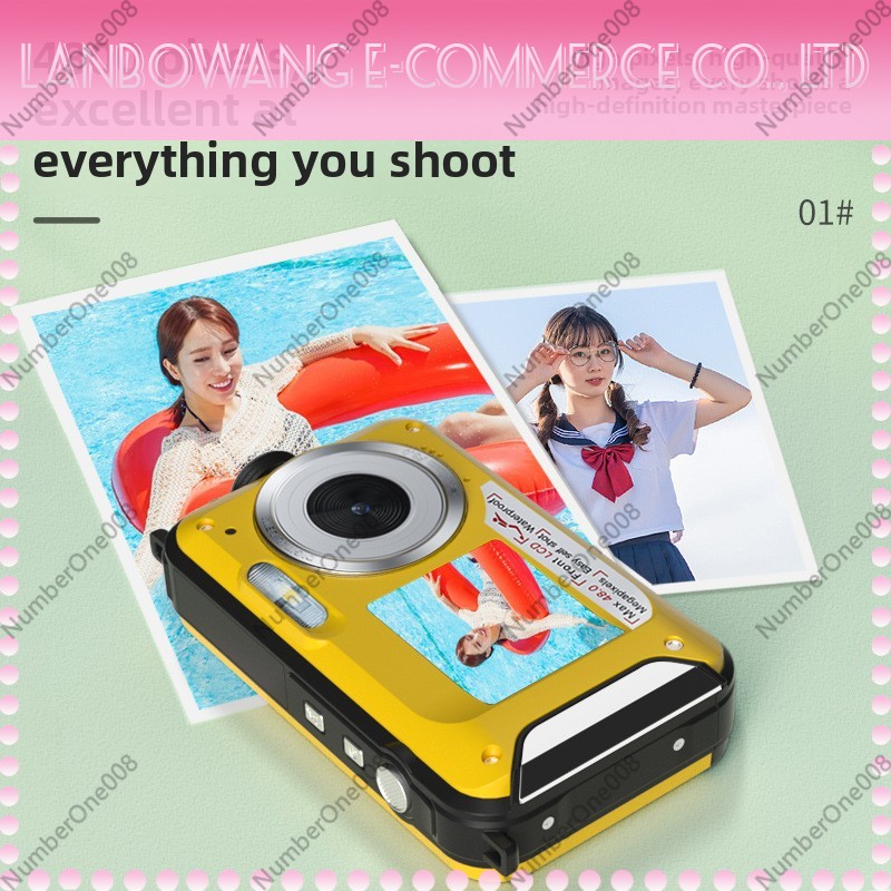 Dual Screen Waterproof Action  - огляд і ціна Underwater Camera